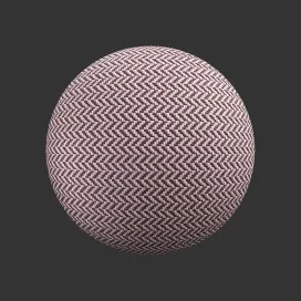 Fabric weave zigzag